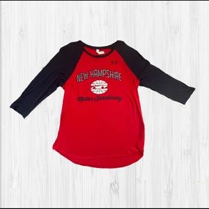 Women’s Under Armour NH Speedway 3/4 Sleeve Shirt!